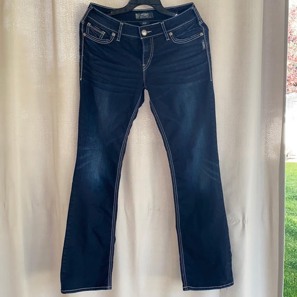 Silver Jeans Suki Super Stretch Mid Slim boot